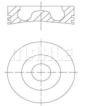 PİSTON,SEGMAN (+0.50)(89.91MM) FORD TRANSİT 2,4DI / 2,4TD 00-06