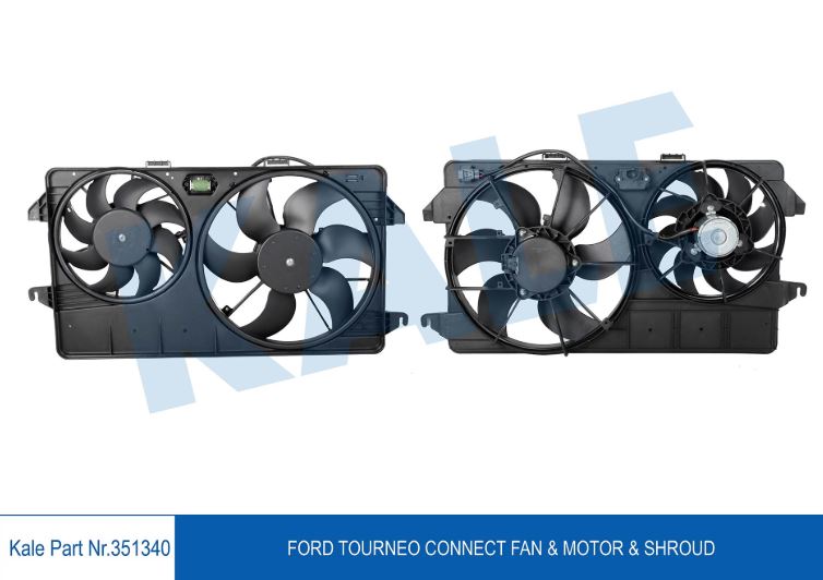 FAN MOTORU (ÇİFT FANLI)(DAVLUMBAZLI) FORD TOURNEO CONNECT