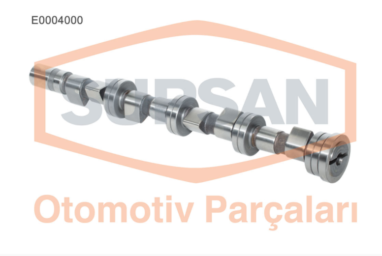 EKSANTRİK MİLİ (DÖKÜM) FIAT TEMPRA 1,6 / UNO 1,4-1.6 (159A3046)