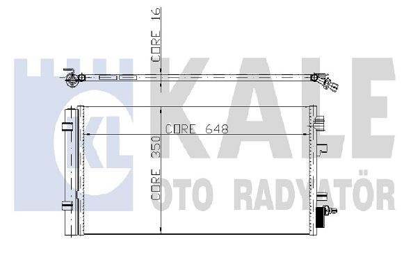 KLİMA RADYATÖRÜ (BRAZING)(MÜŞÜRSÜZ) RENAULT FLUENCE 10-