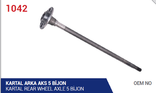 AKS (ARKA)(5 BİJON) FIAT KARTAL