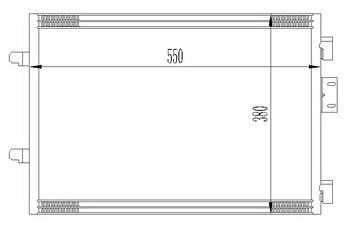 KLİMA RADYATÖRÜ(CRN357) CLIO II 01- / SYMBOL 99-