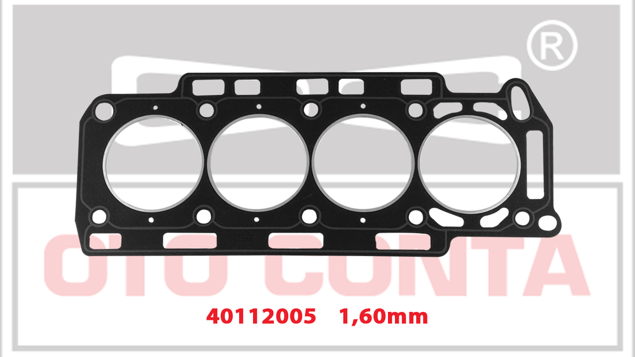 SİLİNDİR KAPAK CONTASI (1,60MM) RENAULT R21 2.0