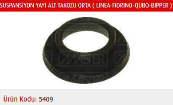 SUSPANSIYON YAYI ALT TAKOZU (ORTA) FIAT FIAT QUBO