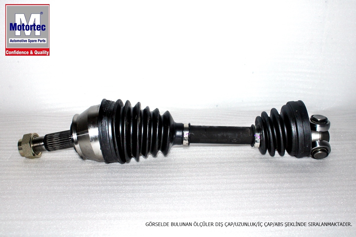 AKS YARIM (SOL)(471,50MM) FIAT FIORINO 1.3 MJT 07- / IDEA 1.3 / 1.9 04- / PUNTO 03-12 / STILO 01-08 / LANCIA MUSA 04-12 / ALFA ROMEO MITO 08-10