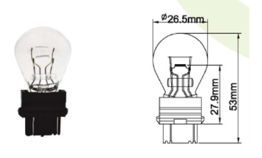 AMPUL 12V. 1141 27W (SOKETLİ)