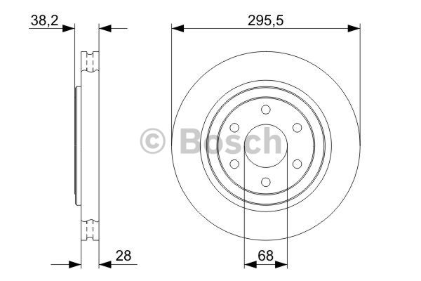 FREN DİSKİ (ÖN)(295,6MM) NISSAN NAVARA 2.5 DCİ-2.5 DCİ 4WD