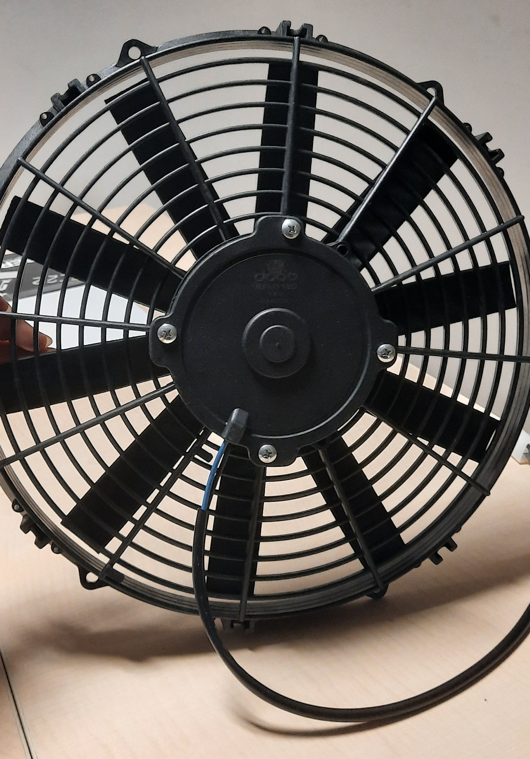 FAN MOTORU (PERVANELİ)(12V 12") 