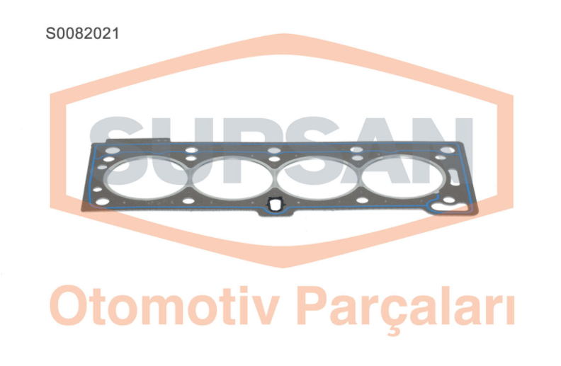 SİLİNDİR KAPAK CONTASI (SACLI) RENAULT CLİO II 1.4-1,6 8V 98- / MEGANE 1.4-1.6 8V R19 1.4İ (K7M-K7J) DİK KANAL