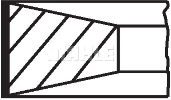 SEGMAN (STD)(73.70MM) PEUGEOT 208 1.4 HDI 12- DV4C