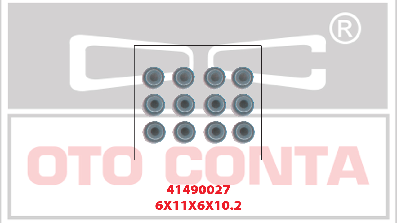 SUBAP LASTİĞİ (6X11X6X10.2MM) HYUNDAİ ACCENT 1.3-1.5 BENZİNLİ