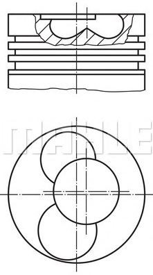 PİSTON,SEGMAN (+0.50)(79.51MM) VW GOLF IV,BORA-AJM,ATJ,AU