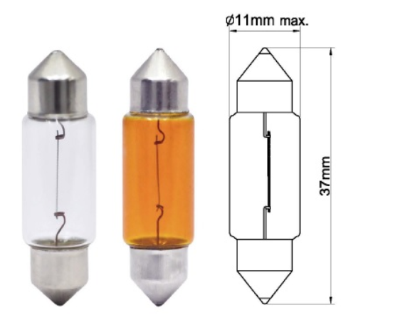 AMPUL 12V. 5W SOFİT