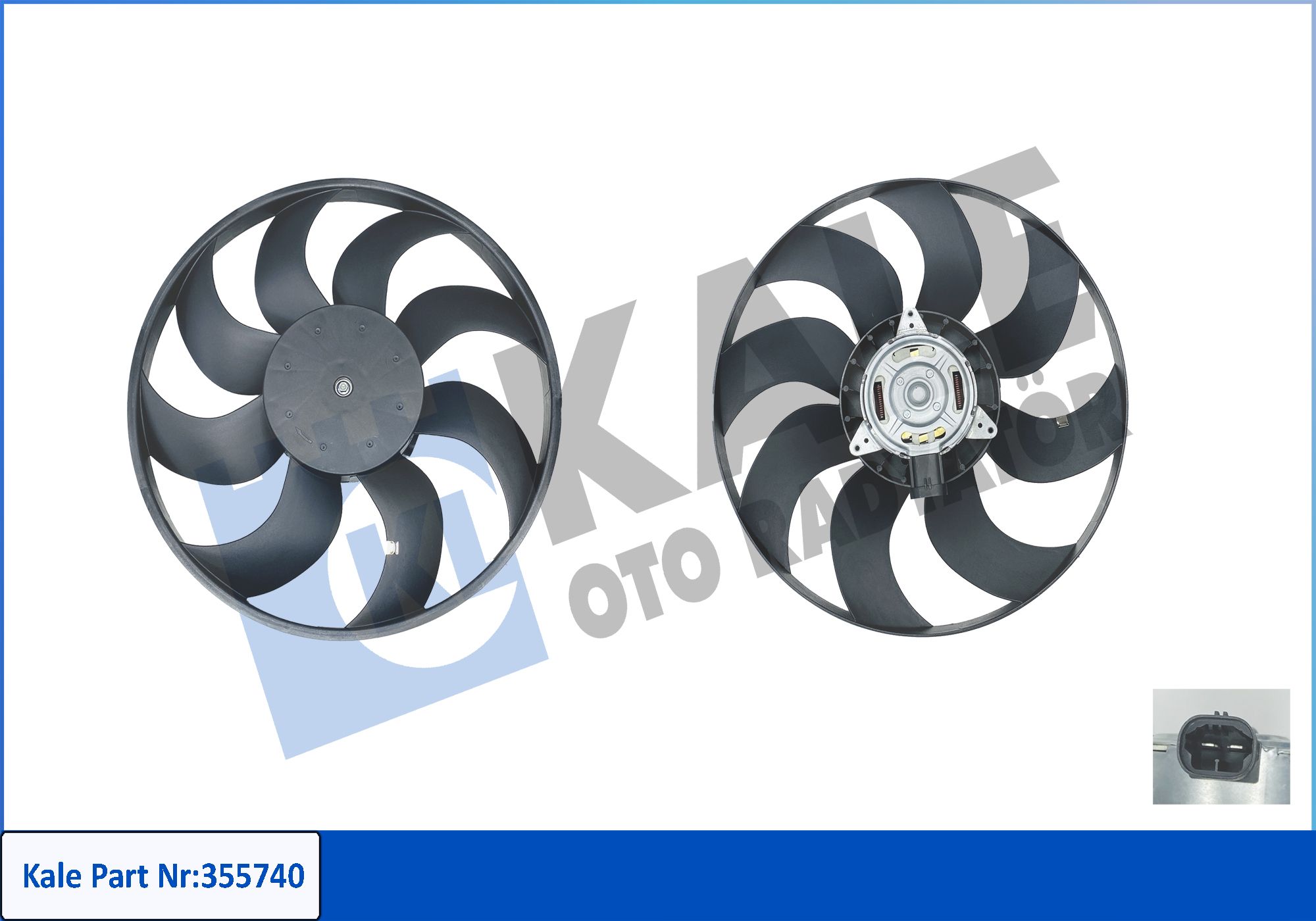 FAN MOTORU RENAULT CLIO IV / CAPTUR - DACIA DOKKER / LODGY 1.2TCE 1.5DCI 12=> (MT) (12V)