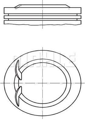 PİSTON,SEGMAN (+0.50)(77.60MM) OPEL CORSA C 1.4 SEL - (X14XE)