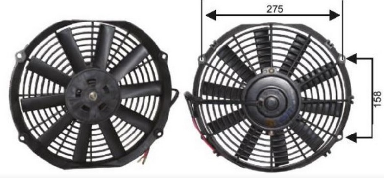 FAN MOTORU (PERVANELİ)(24V 11") 