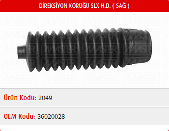 DİREKSİYON KÖRÜĞÜ (SAĞ) FIAT TOFAŞ M131 SLX