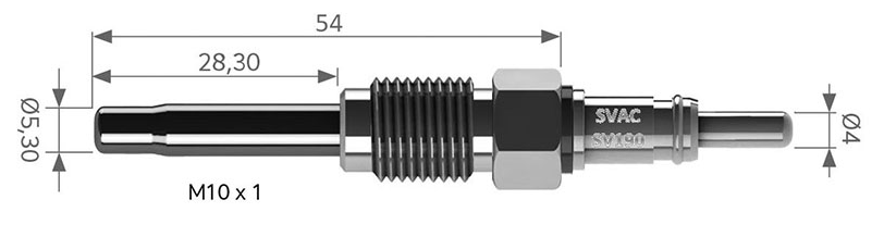 KIZDIRMA BUJİSİ (13,5V) ALFA ROMEO 2.4 JTDİ