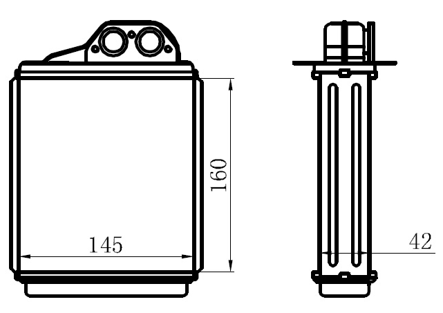 KALORİFER RADYATÖRÜ(KMZ015)(Y.NO:KMZ015036) MAZDA E 2200