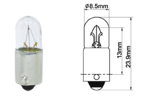 AMPUL 24V. 53 4W