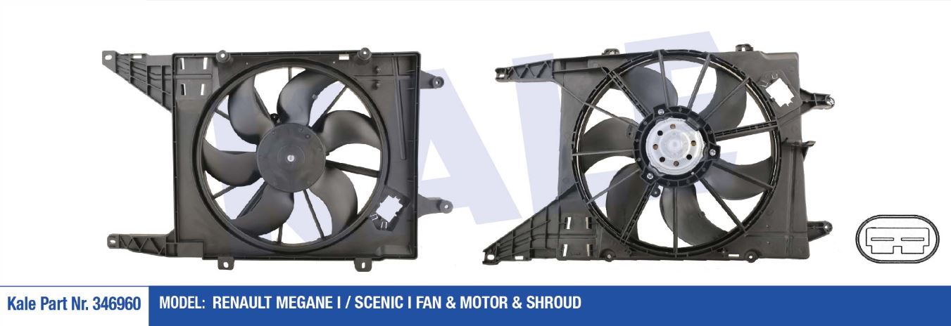 FAN MOTORU (DAVLUMBAZLI) RENAULT MEGANE I-SCENIC I