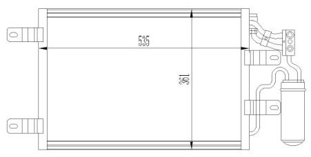 KLİMA RADYATÖRÜ(COP767) MERİVA A 1.3 CDTİ-1.3DTİ-1.6 TURBO