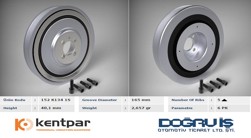 KRANK KASNAĞI FIAT (1,6-1,9-D/TD/JTD/JTDM/CDTİ)