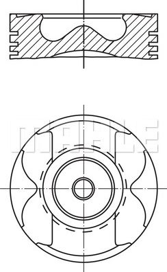 PİSTON,SEGMAN (STD)(89.00MM)(-0.20 KISA) RENAULT MASTER 2,5 DCİ