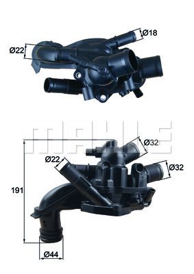 TERMOSTAT (105°C) MINI Cooper 06-13 / Cabrio One 09-15