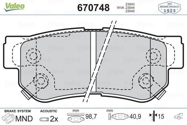 DİSK BALATA (ARKA) HYUNDAI GETZ (03>), SONATA (01>), ELANTRA (00>), SANTA FE (06>), TUCSON (04>), MATRIX 1.8 (01>); KIA MAGENTIS (03>), SPORTAGE (04>)