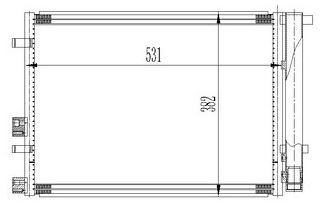 KLİMA RADYATÖRÜ(CHY328) HYUNDAİ İ20 1,2İ-1,4İ-1,6İ 16V 09-