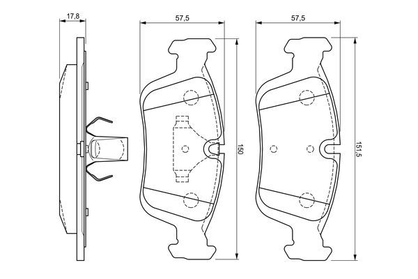 DİSK BALATA (ÖN) BMW 3 (E36) 97-