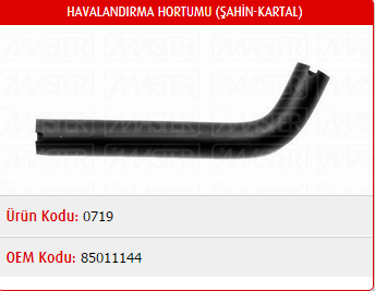 HAVALANDIRMA HORTUMU FIAT TOFAŞ M131