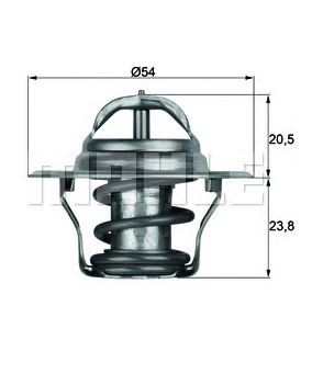 TERMOSTAT (87°C) VW TRANSPORTER T5 2,0 03-