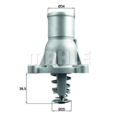 TERMOSTAT (92°C) FIAT STILO 1.6 05-07 / OPEL ASTRA H 1.6 07-10 / CORSA D 1.6 06-14 / MERIVA A 1.6 05-10 / ZAFIRA 09-15 / SAAB 9-5 1.6 10-12