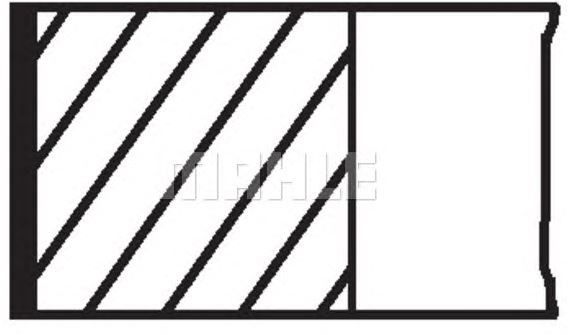 SEGMAN (+0.60)(70.80MM) FIAT PUNTO-PALIO-ALBEA 1.2 16