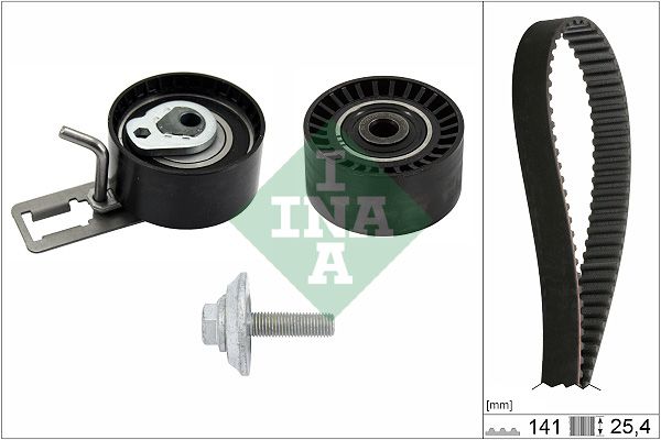 TRİGER SETİ (141 DİŞ) PEUGEOT 2008 / 207 / 208 / 3008 / 308 / 4008 / 408 / 5008 / 508 / PARTNER TEPEE / CITROEN BERLINGO / C4 / JUMPY / FORD FOCUS III / TRANSİT COURIER / CONNECT