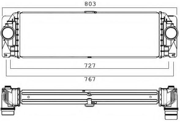 INTERCOOLER(IME001) MB SPRINTER 06- / CRAFTER 06-