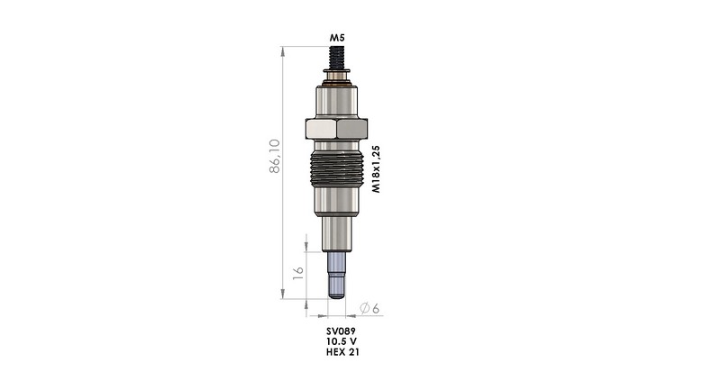 KIZDIRMA BUJİSİ (10,5V) M.BENZ MAGIRUS 120 / 126