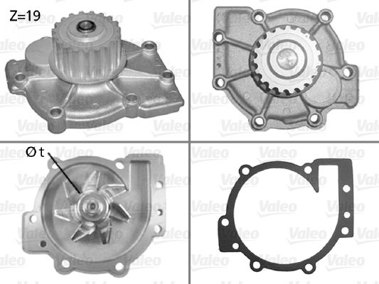 DEVİRDAİM RENAULT LAGUNA 2.0 16V 95-01 / FORD FOCUS II 2.5 RS 09-11 / KUGA 2.5 4X4 08-12 / MONDEO IV 2.5 07-15