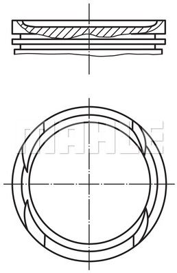 PİSTON,SEGMAN (72,40MM)(0,40)- FIAT 500L 1.4 12- / BRAVO II 1.4-1.4 LPG 08-14 / DOBLO 1.4 10- / IDEA 1.4-1.4 16V 03- / PUNTO 1.4 03-12 / STILO 1.4 16V 05-06 / TIPO 1.4 15-20