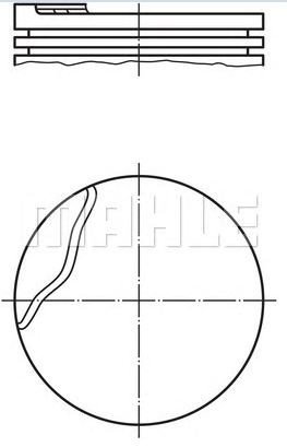 PİSTON,SEGMAN (+1.00)(79.50MM) RENAULT MEGANE K7M 1,6 8V 1.ve 2.PİSTO