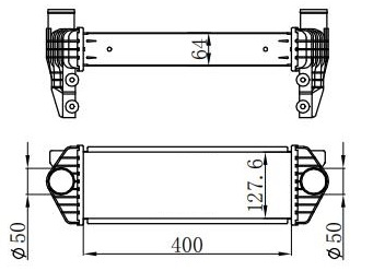 INTERCOOLER(IFR210) (BRAZİNG) CONNECT 06-13