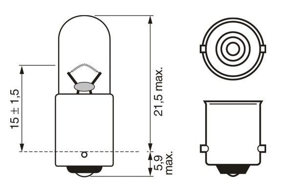 AMPUL , ECO 12V 53 4W