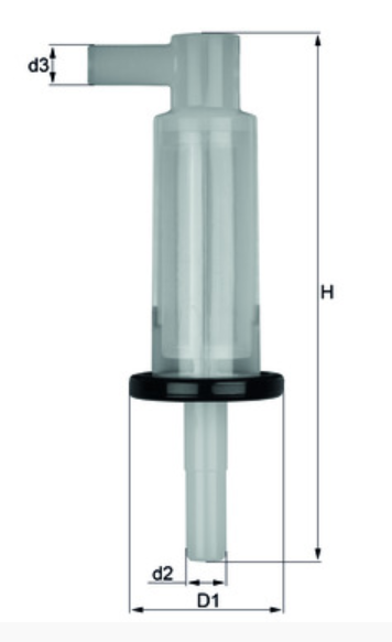 MAZOT FİLTRESİ MB 200D (W124) 84-93 / 300D (W124)  84-93