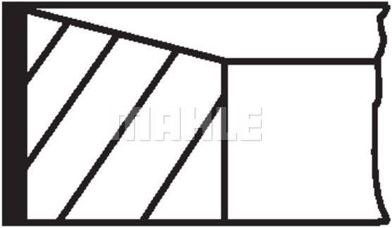 SEGMAN (+0.50)(83.00MM) FORD TRANSIT-CONNECT 1,8 TDCİ 99-08