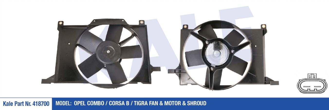 FAN MOTORU (DAVLUMBAZLI) OPEL CORSA-COMBO-TIGRA (X14)