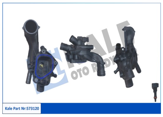 TERMOSTAT (PLASTİK GÖVDELİ KOMPLE) CITROEN C4 / C4 I / C4 II / DS3 / DS4 / DS5 - PEUGEOT 207 / 208 I / 3008 / 308 / 308 I / 308 II / 5008 / RCZ
