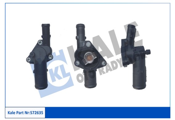 TERMOSTAT+FLANŞ NISSAN KUBISTAR - RENAULT CLIO / KANGOO / LOGAN/STEPWAY / MODUS / GRAND MODUS / SYMBOL / TWINGO / WIND - DACIA LOGAN / LOGAN MCV / SANDERO - PROTON SAVVY
