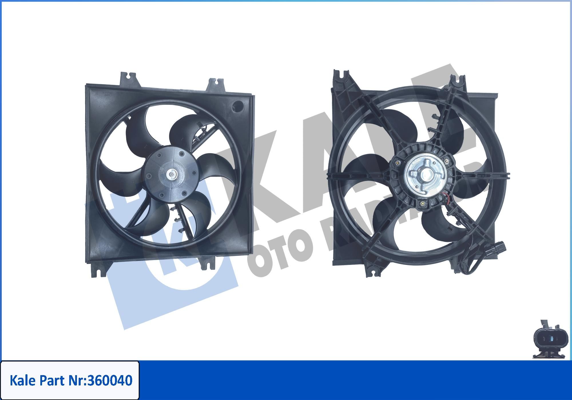 FAN MOTORU (DAVLUMBAZLI)(12V) HYUNDAI ACCENT II 1.3 1.5 1.6 1.5CRDI 00-05